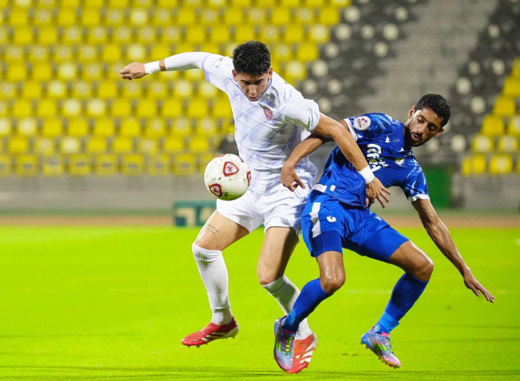 Our team tied with Al Khor Club in the opening match of the league championship.